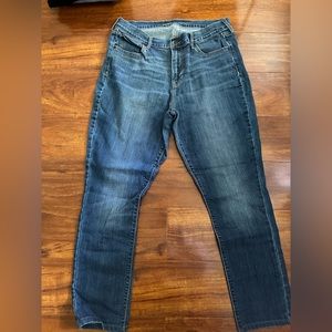 Old Navy Dark wash mid-rise Jeans, Size 16 Tall
